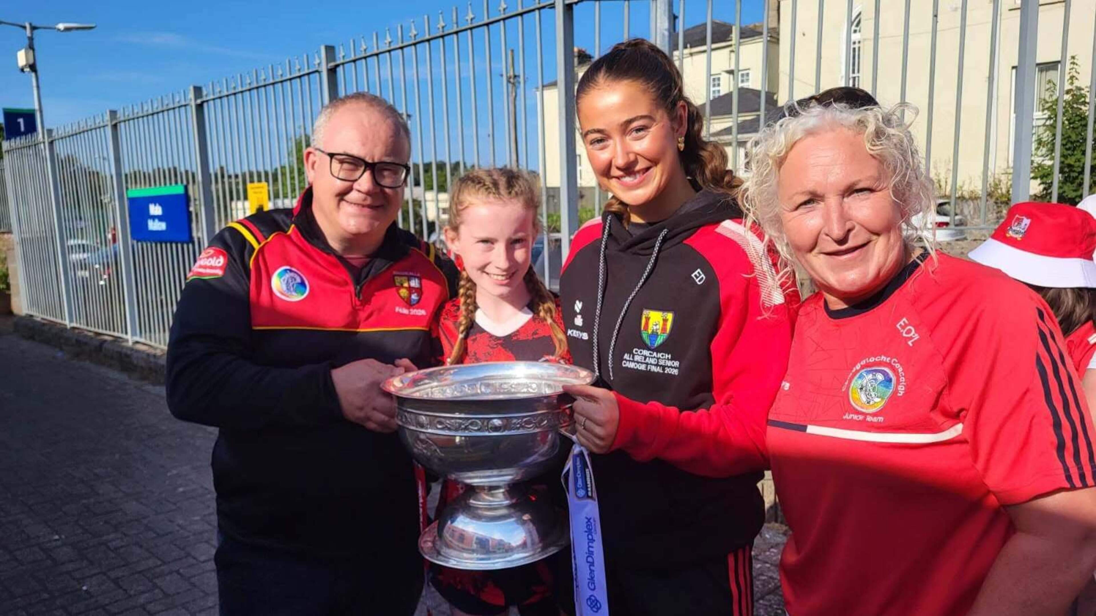 All-Ireland camogie champions receive huge welcome at Mallow Train Station